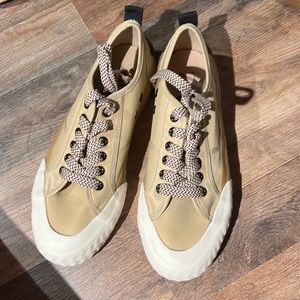 Zara beige sneakers